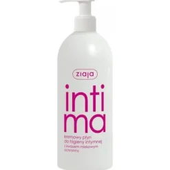 Ziaja Intima kremowy płyn do higieny intymnej z kwasem mlekowym ochronny, 500 ml