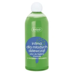 Ziaja Intima płyn do higieny intymnej z mniszkiem lekarskim, dla młodych dziewcząt, 500ml