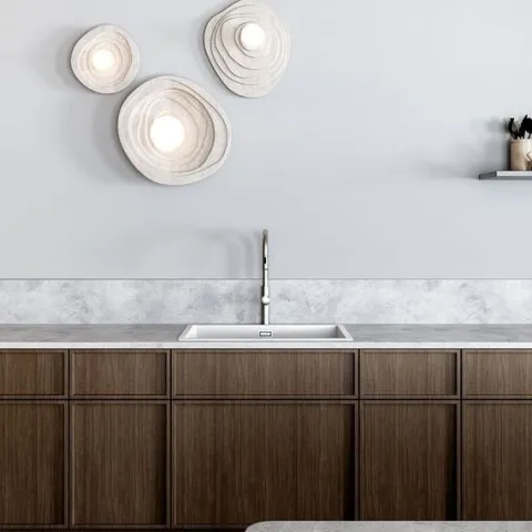 Zlewozmywak AURILIO 80.1 White Clean Tech