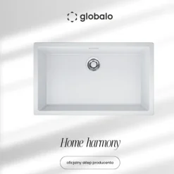 Zlewozmywak AURILIO 80.1 White Clean Tech