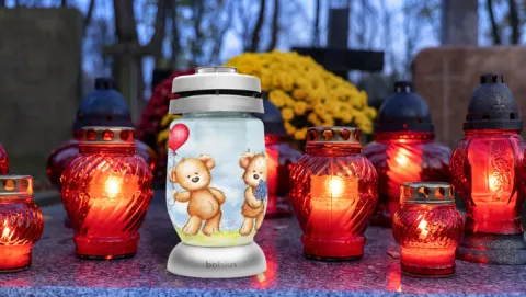 Znicz Lampion BOLSIUS 3S 21 Misie 22,5cm 36h 1szt.