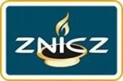 Znicz Lampion Krzyż Opleciony Różą Srebrny/Złoty 6 Sztuk