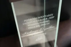 ZNICZ LAMPION z GRAWEREM dla Kochanej Siostry