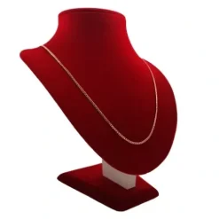 ZŁOTY ŁAŃCUSZEK PANCERKA STAL CHIRURGICZNA 50cm SOLIDNY / MOCNY 18K+GRATIS