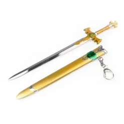 Złoty Miecz Chwały Sword Art Online | 22 cm | Brelok Anime
