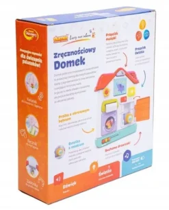 ZRĘCZNOŚCIOWY DOMEK DUMEL ZABAWKA EDUKACYJNA