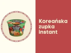 Zupa instant koreańska Ramen o smaku chicken kimchi Korean Street w misce 107g